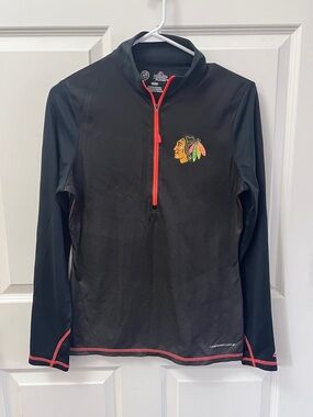 Majestic Blackhawks Quarter Zip
